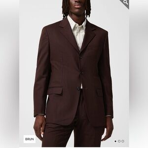 NWT- Sunflowers  Chocolate Brown Men's Blazer